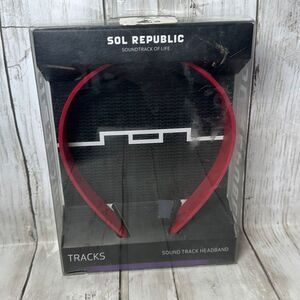 SOL Republic Sound Track Headband Red 1305-33